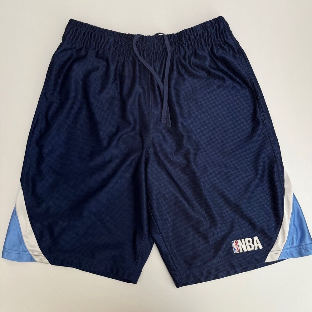 NBA Mens Blue Basketball Shorts, NBA Navy Blue‎ Sports Shorts, NBA Exercise W9